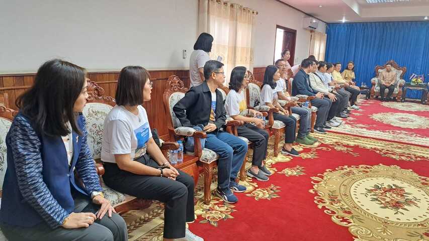 ม.นครพนม ร่วมสำรวจแหล่งท่องเที่ยวในแขวงคำม่วนเพื่อผลักดันการเชื่อมโยงการท่องเที่ยวจังหวัดนครพนมและแขวงคำม่วน