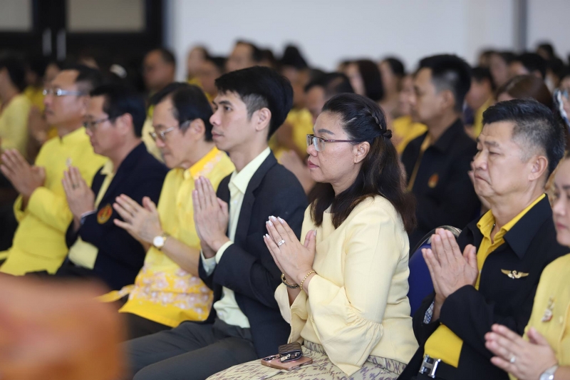 ม.นครพนม จัดพิธีทำบุญหอประชุมอนุภูมิภาคลุ่มน้ำโขง พร้อมเปิดใช้งานอาคารอย่างเป็นทางการ