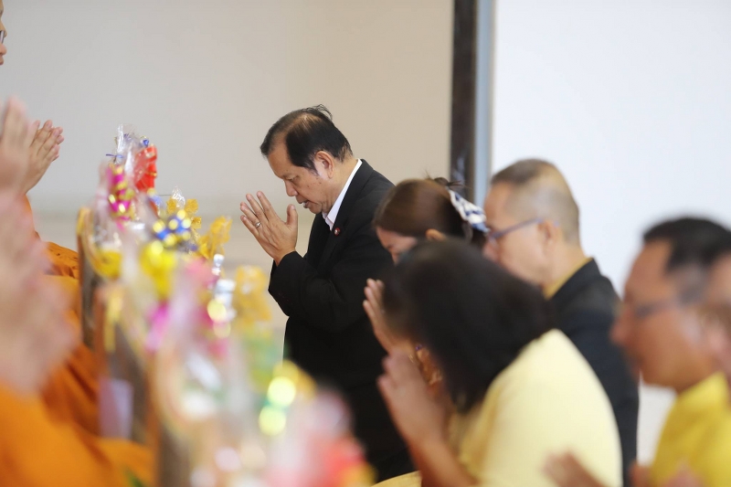 ม.นครพนม จัดพิธีทำบุญหอประชุมอนุภูมิภาคลุ่มน้ำโขง พร้อมเปิดใช้งานอาคารอย่างเป็นทางการ