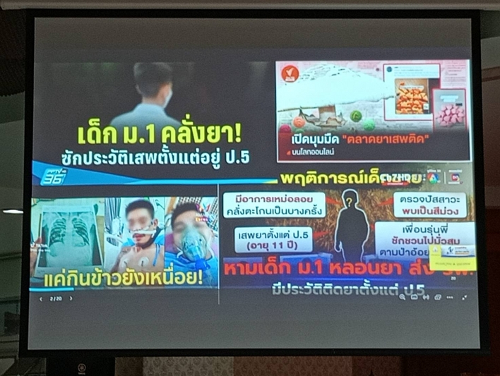 ม.นครพนม นำน้องใหม่จัดกิจกรรมรณรงค์มหาวิทยาลัยปลอดบุหรี่และยาเสพติด เนื่องในวันต่อต้านยาเสพติดโลก (Nakhon Phanom University organized a campaign against smoking and drugs for freshmen on the occasion of World Drug Day.)