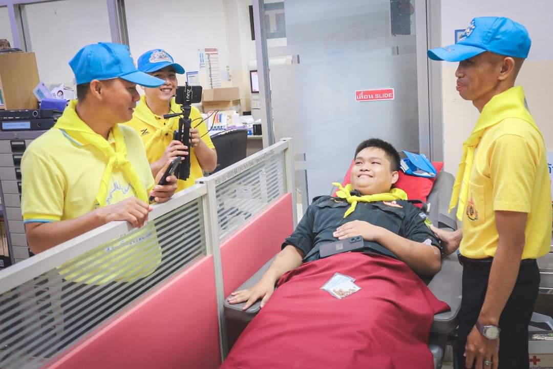 นศท. ม.นครพนม ร่วมกิจกรรม “เติมคนดีครั้งยิ่งใหญ่ 1 ล้านคนให้สังคม รด.จิตอาสา เราทำความดีด้วยหัวใจ