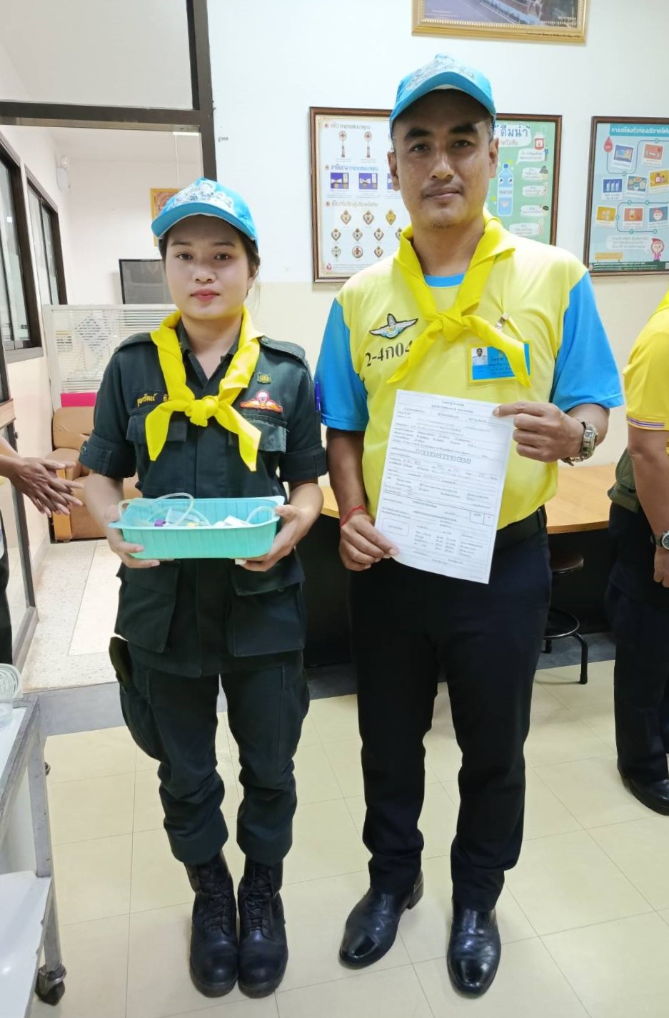 นศท. ม.นครพนม ร่วมกิจกรรม “เติมคนดีครั้งยิ่งใหญ่ 1 ล้านคนให้สังคม รด.จิตอาสา เราทำความดีด้วยหัวใจ