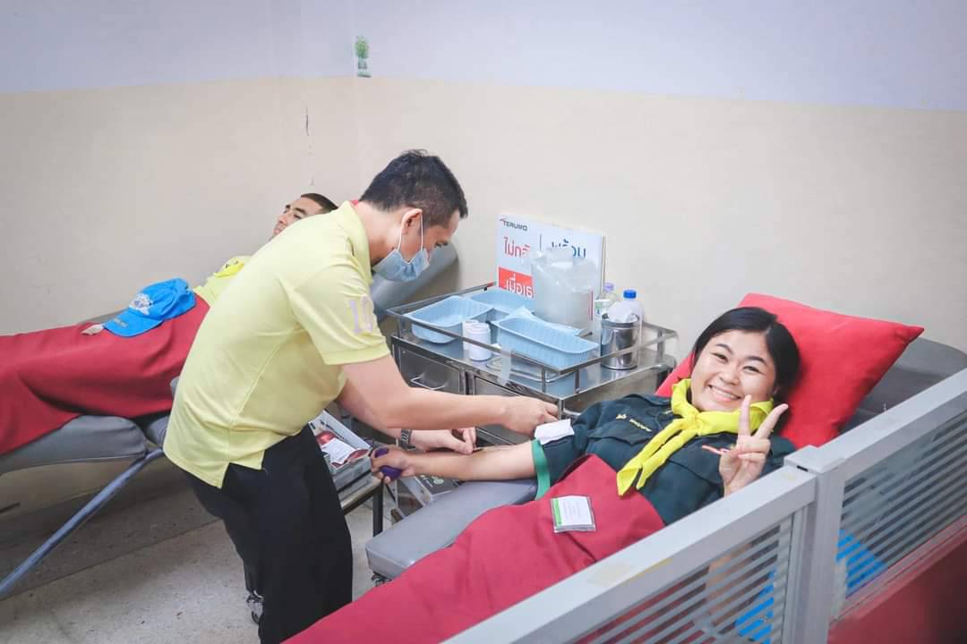 นศท. ม.นครพนม ร่วมกิจกรรม “เติมคนดีครั้งยิ่งใหญ่ 1 ล้านคนให้สังคม รด.จิตอาสา เราทำความดีด้วยหัวใจ