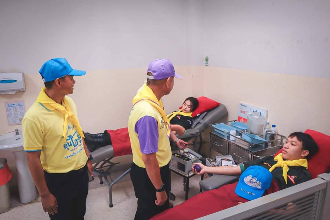 นศท. ม.นครพนม ร่วมกิจกรรม “เติมคนดีครั้งยิ่งใหญ่ 1 ล้านคนให้สังคม รด.จิตอาสา เราทำความดีด้วยหัวใจ