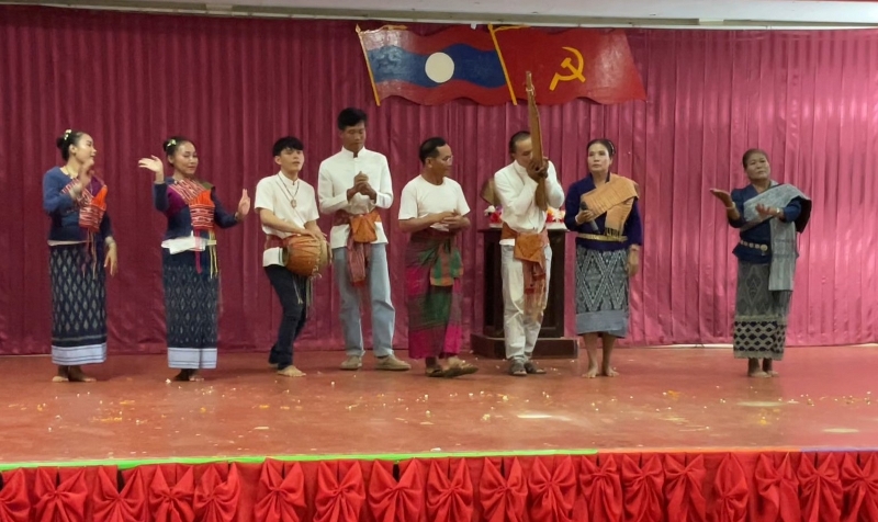 สาขาวิชาดนตรีศึกษา คณะครุศาสตร์ ร่วมแลกเปลี่ยนศิลปวัฒนธรรมด้าน “หมอลำพื้นบ้าน” ณ แขวงคำม่วน สปป.ลาว