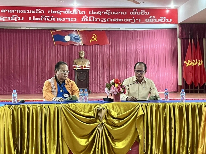 สาขาวิชาดนตรีศึกษา คณะครุศาสตร์ ร่วมแลกเปลี่ยนศิลปวัฒนธรรมด้าน “หมอลำพื้นบ้าน” ณ แขวงคำม่วน สปป.ลาว