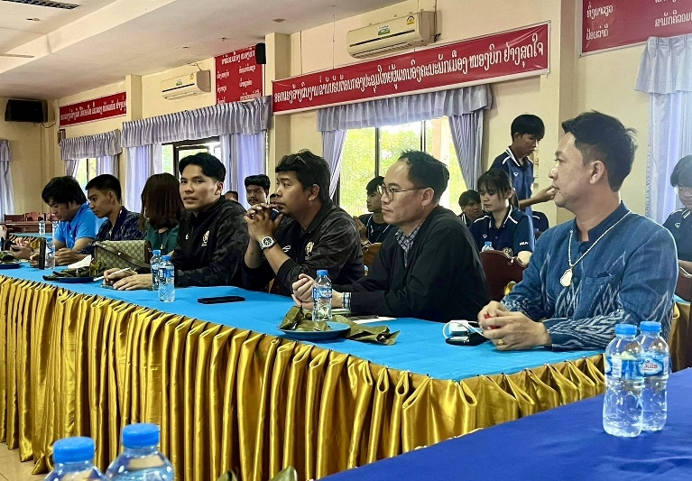 สาขาวิชาดนตรีศึกษา คณะครุศาสตร์ ร่วมแลกเปลี่ยนศิลปวัฒนธรรมด้าน “หมอลำพื้นบ้าน” ณ แขวงคำม่วน สปป.ลาว