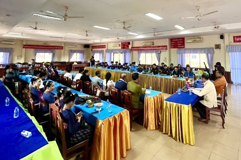 สาขาวิชาดนตรีศึกษา คณะครุศาสตร์ ร่วมแลกเปลี่ยนศิลปวัฒนธรรมด้าน “หมอลำพื้นบ้าน” ณ แขวงคำม่วน สปป.ลาว