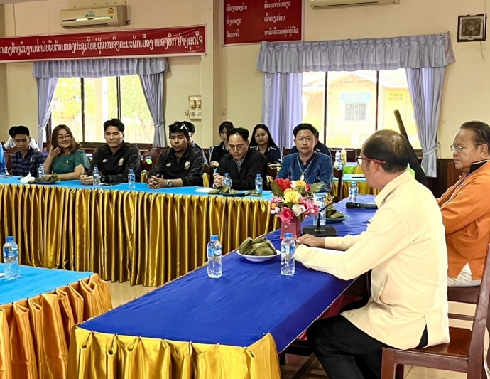 สาขาวิชาดนตรีศึกษา คณะครุศาสตร์ ร่วมแลกเปลี่ยนศิลปวัฒนธรรมด้าน “หมอลำพื้นบ้าน” ณ แขวงคำม่วน สปป.ลาว