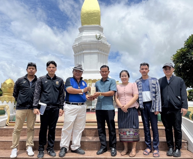 สาขาวิชาดนตรีศึกษา คณะครุศาสตร์ ร่วมแลกเปลี่ยนศิลปวัฒนธรรมด้าน “หมอลำพื้นบ้าน” ณ แขวงคำม่วน สปป.ลาว