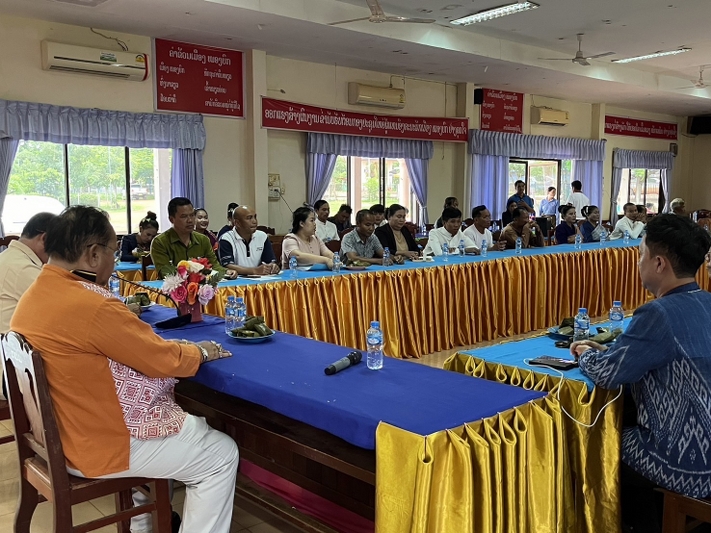 สาขาวิชาดนตรีศึกษา คณะครุศาสตร์ ร่วมแลกเปลี่ยนศิลปวัฒนธรรมด้าน “หมอลำพื้นบ้าน” ณ แขวงคำม่วน สปป.ลาว