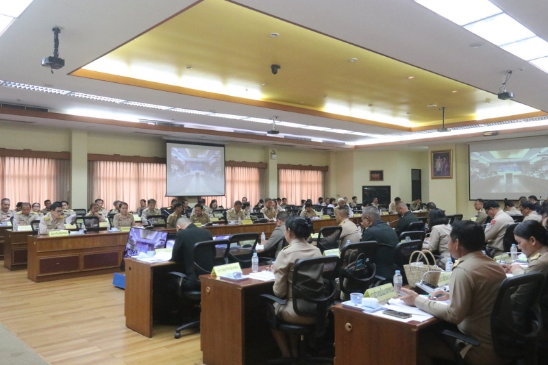 ม.นครพนม ร่วมประชุมกรมการจังหวัด ประจำเดือนกรกฎาคม 2567