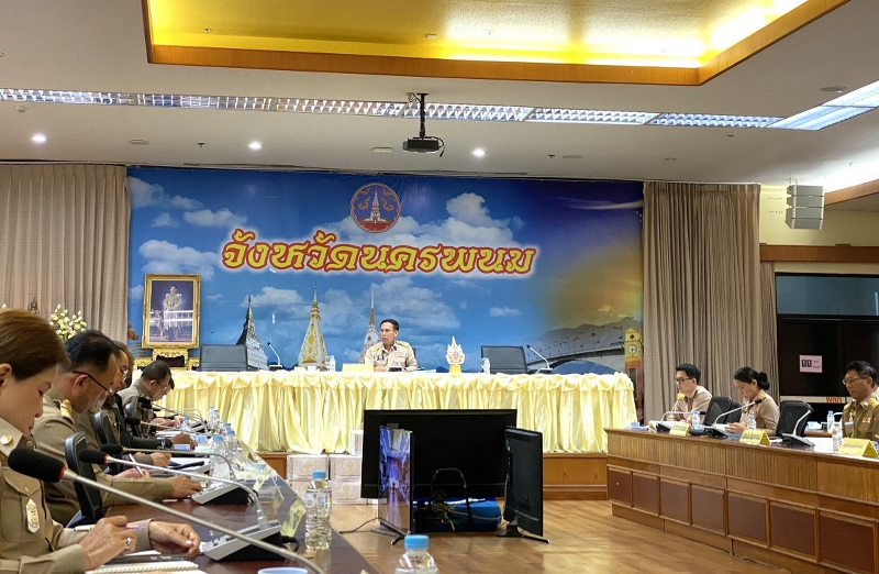 ม.นครพนม ร่วมประชุมกรมการจังหวัด ประจำเดือนกรกฎาคม 2567