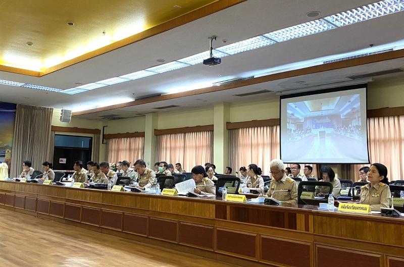 ม.นครพนม ร่วมประชุมกรมการจังหวัด ประจำเดือนกรกฎาคม 2567