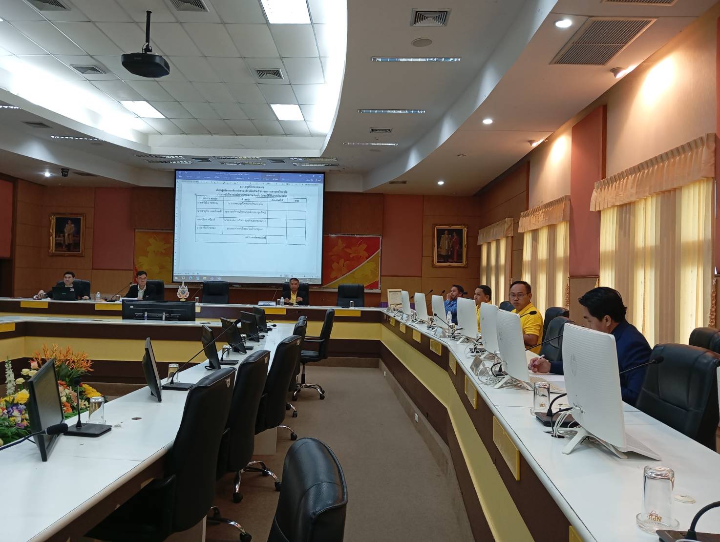 ประชุมคณะกรรมการอำนวยการคัดเลือกกรรมการสภามหาวิทยาลัย ประเภทผู้บริหารองค์กรปกครองส่วนท้องถิ่น