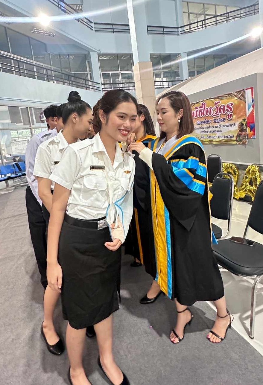 วิทยาลัยการบิน การศึกษา และวิจัยนานาชาติ จัดพิธีไหว้ครู ประจำปีการศึกษา 2567