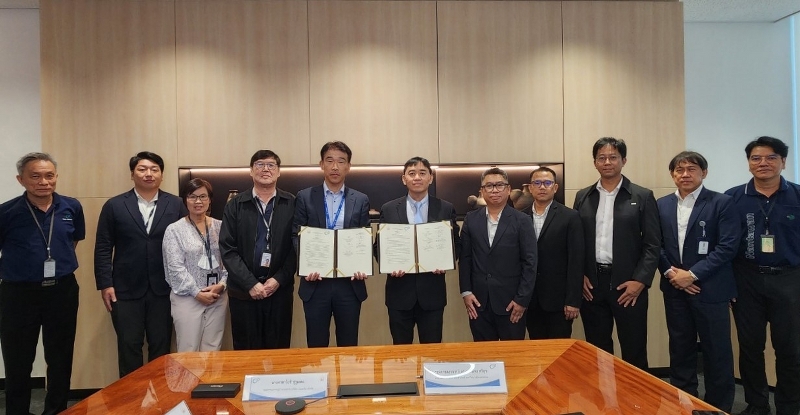 คณะวิศวกรรมศาสตร์ ลงนาม MOU บริษัท นันทวัน จำกัด และ ศูนย์อบรม ไทย โอบายาชิ เทรนนิ่งเซ็นเตอร์ เพื่อพัฒนานักศึกษาและบุคลากรด้านอุตสาหกรรมก่อสร้างอย่างต่อเนื่อง