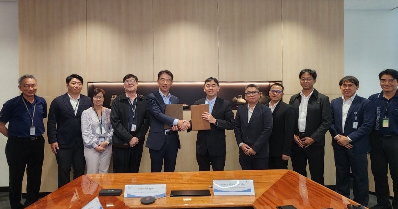 คณะวิศวกรรมศาสตร์ ลงนาม MOU บริษัท นันทวัน จำกัด และ ศูนย์อบรม ไทย โอบายาชิ เทรนนิ่งเซ็นเตอร์ เพื่อพัฒนานักศึกษาและบุคลากรด้านอุตสาหกรรมก่อสร้างอย่างต่อเนื่อง