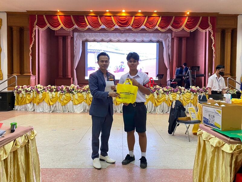 งานรับเข้าและแนะแนวการศึกษา มนพ. จัดกิจกรรมบริการวิชาการและแนะแนวการศึกษาแก่โรงเรียนนครพนมวิทยาคม