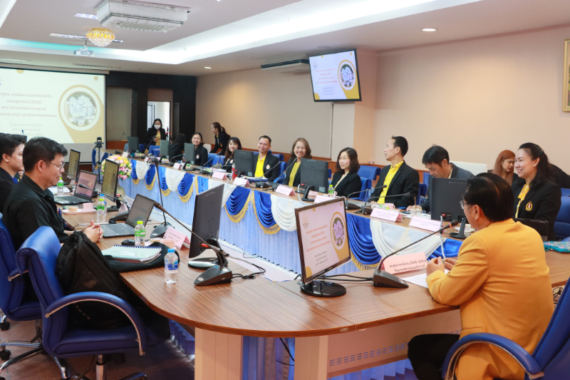 ม.นครพนม เข้ารับการตรวจประเมินรับรองหลักสูตรและสถาบัน “หลักสูตรเทคนิคการแพทย์”