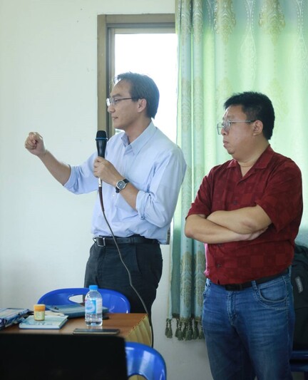 ม.นครพนม จัดเวทีแสดงความคิดเห็นผู้มีส่วนได้เสียพื้นที่ อ.บ้านแพง เพื่อเตรียมจัดทำข้อมูลประกอบการขอยกระดับจุดผ่อนปรน เป็นจุดข้ามแดนถาวรแห่งใหม่ของ จ.นครพนม