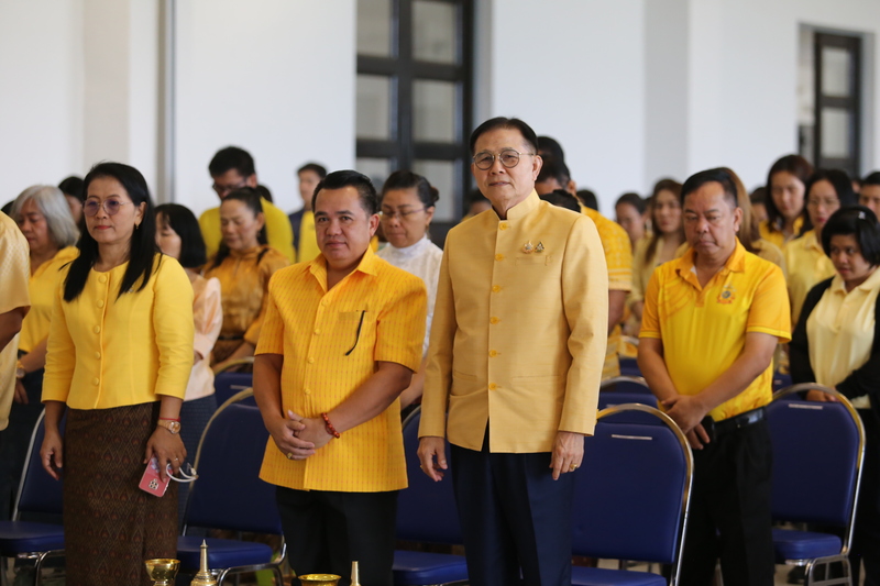 มนพ. ร่วมยืนสงบนิ่งจิตอธิษฐาน 1 นาที เนื่องในวันสันติภาพสากล 2567 (International Day Of Peace)