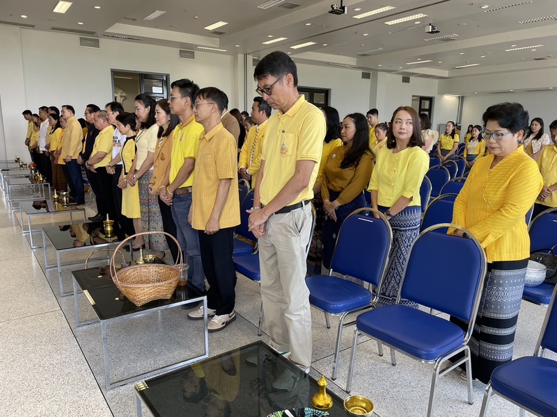 มนพ. ร่วมยืนสงบนิ่งจิตอธิษฐาน 1 นาที เนื่องในวันสันติภาพสากล 2567 (International Day Of Peace)