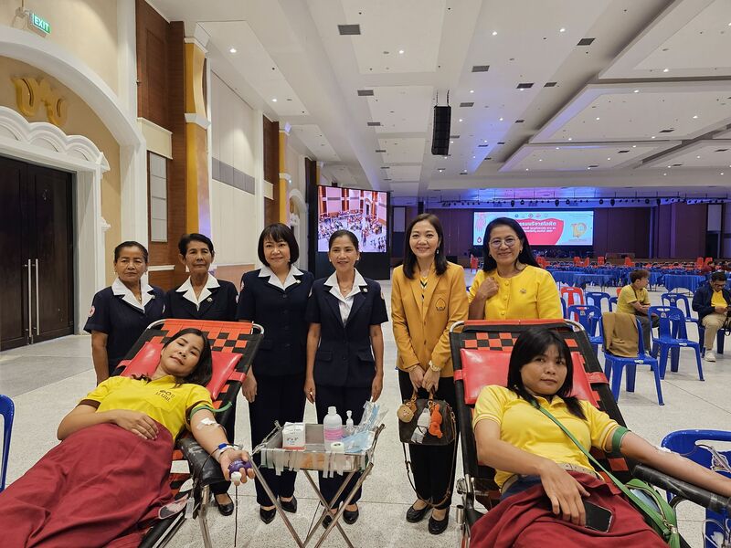 ม.นครพนม รวมพลังจิตอาสาทำความดี บริจาคโลหิต เนื่องในโอกาสพระราชพิธีมหามงคลเฉลิมพระชนมพรรษา 6 รอบ 28 กรกฎาคม 2567 และเฉลิมฉลองครบรอบ 19 ปี มหาวิทยาลัยนครพนม