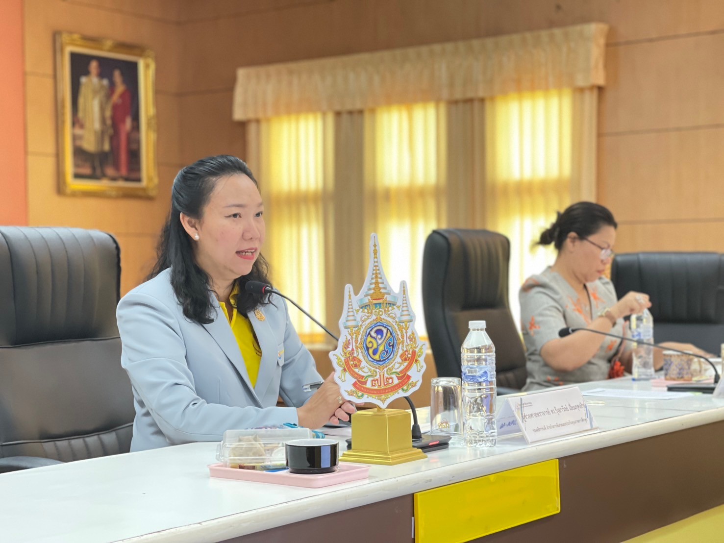 แผนกประกันคุณภาพการศึกษา จัดประชุมชี้แจงตัวบ่งชี้และเกณฑ์การประกันคุณภาพการศึกษา ระดับหน่วยงานสนับสนุน ประจำปีการศึกษา พ.ศ.2567