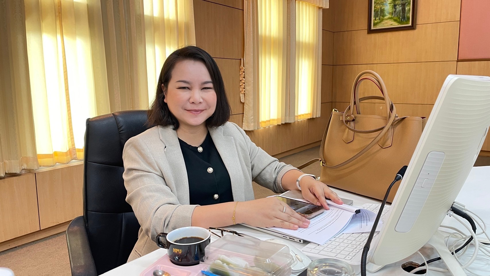 แผนกประกันคุณภาพการศึกษา จัดประชุมชี้แจงตัวบ่งชี้และเกณฑ์การประกันคุณภาพการศึกษา ระดับหน่วยงานสนับสนุน ประจำปีการศึกษา พ.ศ.2567