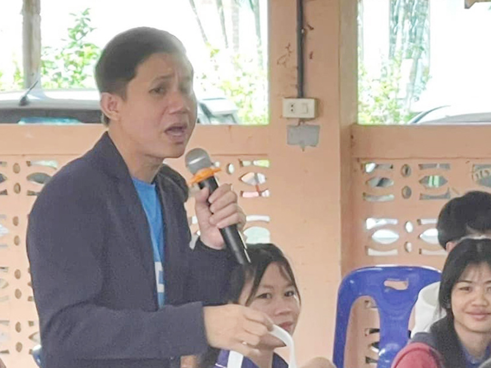 กิจกรรมฝึกอบรมมัคคุเทศก์น้อยไทกวนนาถ่อน โรงเรียนนาถ่อนพัฒนา (Training activity for young guides at Taikuan Na Thon, Na Thon Phatthana School)