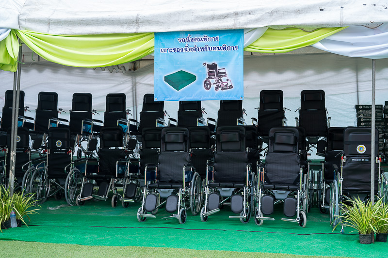 ม.นครพนม เข้าร่วมพิธีมอบเครื่องช่วยกายอุปกรณ์และอุปกรณ์การแพทย์ กองทุนฟื้นฟูสมรรถภาพจังหวัดนครพนม