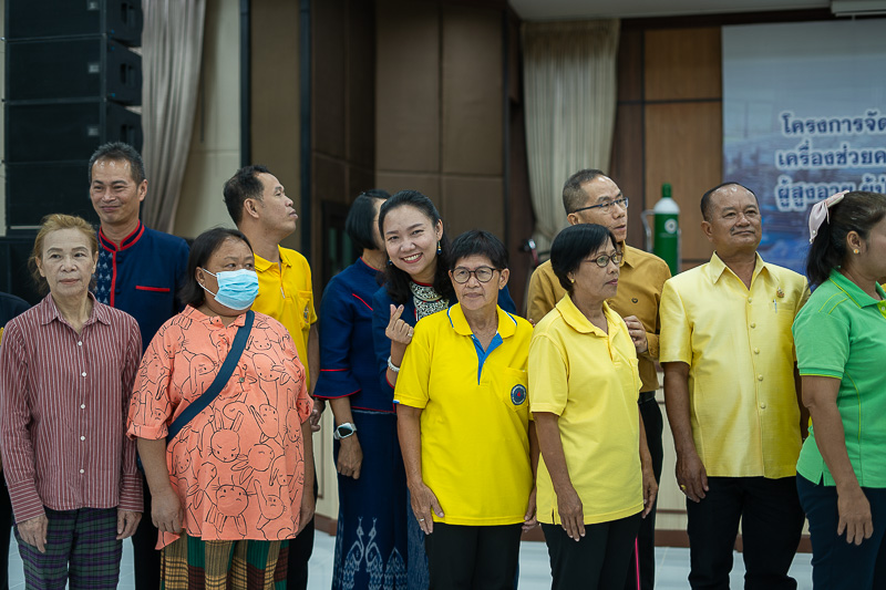 ม.นครพนม เข้าร่วมพิธีมอบเครื่องช่วยกายอุปกรณ์และอุปกรณ์การแพทย์ กองทุนฟื้นฟูสมรรถภาพจังหวัดนครพนม