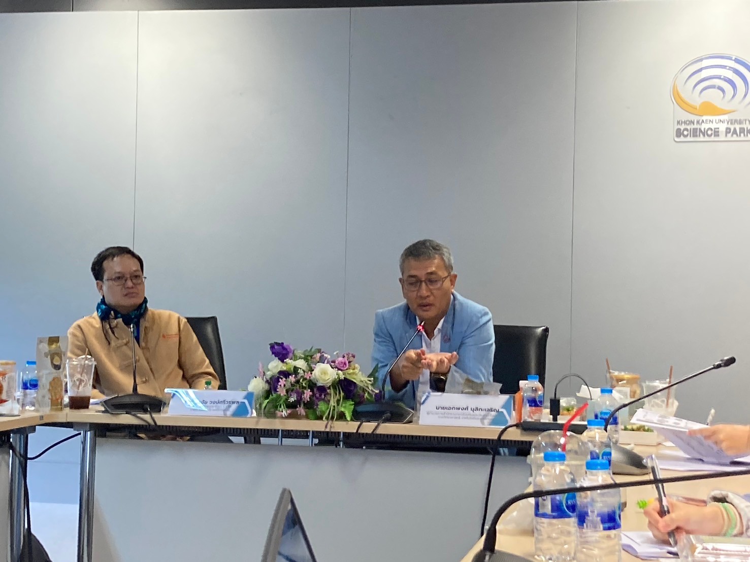 ศูนย์บ่มเพาะวิสาหกิจ ม.นครพนม เข้าร่วมนำเสนอผลการดำเนินงานงานและรับการประเมินผลการดำเนินของหน่วยบ่มเพาะวิสาหกิจ เครือข่ายอีสานตอนบน รอบ 24 เดือน ประจำ TOR 2566