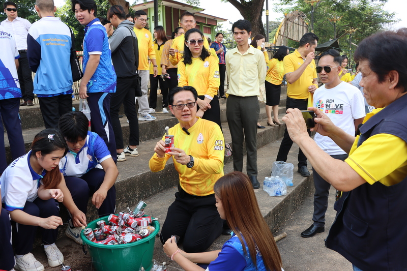 ม.นครพนม จัดพิธีบวงสรวงเสริมสิริมงคลก่อนไหลเรือไฟโชว์งานประเพณีไหลเรือไฟนครพนม ประจำปี 2567