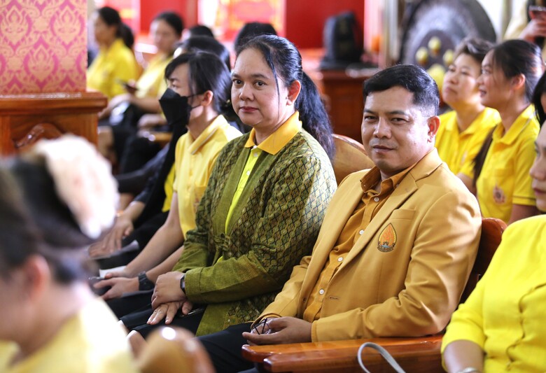 ม.นครพนม ร่วมพิธีเจริญพระพุทธมนต์เฉลิมพระเกียรติ ถวายพระพรชัยมงคลแด่พระบาทสมเด็จพระเจ้าอยู่หัว เนื่องในโอกาสมหามงคลเฉลิมพระชนมพรรษา 6 รอบ 28 กรกฎาคม 2567