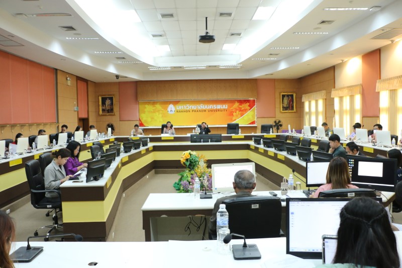 ม.นครพนม จัดประชุมคณะกรรมการส่งเสริมและยกระดับสถาบันเพื่อพัฒนาสู่การจัดอันดับมหาวิทยาลัยโลก (NPU World University Rankings) ครั้งที่ 2/2567