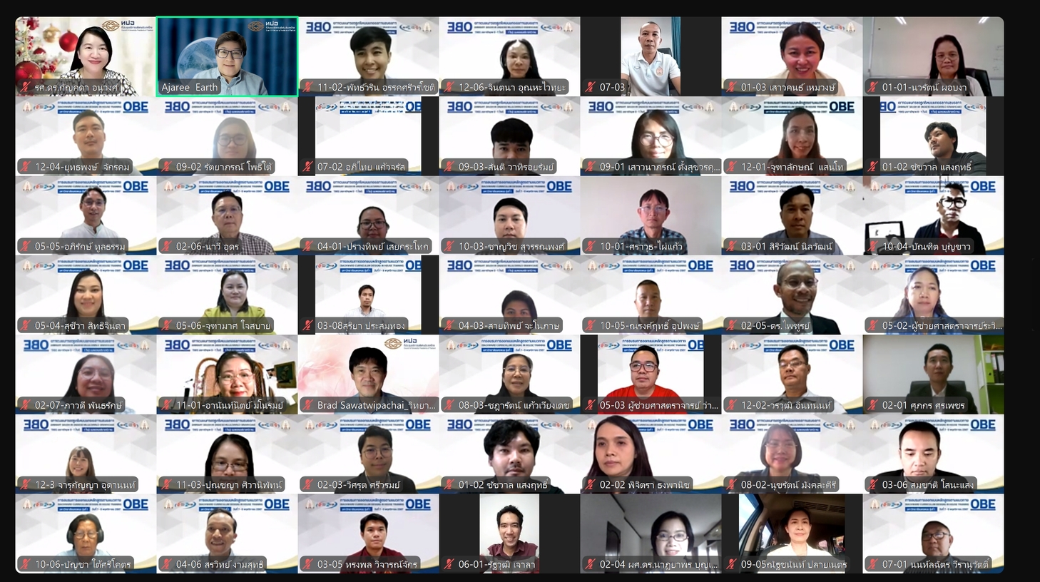 แผนกประกันคุณภาพการศึกษา ม.นครพนม จัดอบรมหลักสูตรการออกแบบหลักสูตรตามแนวทาง OBE (Backward Curriculum Design) In House Training รุ่นที่ 1