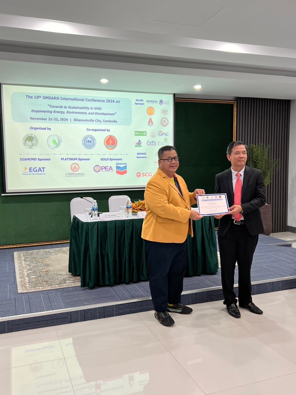 มหาวิทยาลัยนครพนมร่วมประชุมวิชาการนานาชาติ GMSARN ครั้งที่ 19