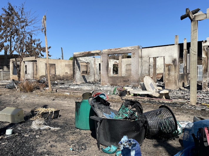 ม.นครพนม มอบสิ่งของช่วยเหลือผู้ประสบอัคคีภัยในพื้นที่ อ.ศรีสงคราม จ.นครพนม