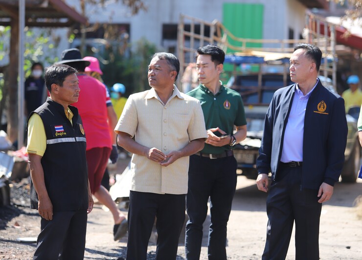 ม.นครพนม มอบสิ่งของช่วยเหลือผู้ประสบอัคคีภัยในพื้นที่ อ.ศรีสงคราม จ.นครพนม