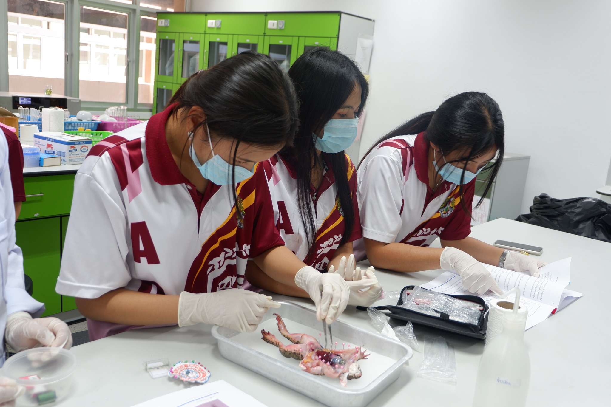 คณะวิทยาศาสตร์จัดกิจกรรมอบรมเชิงปฏิบัติการทางวิทยาศาสตร์นักเรียนโครงการห้องเรียนพิเศษ (Advanced Program : AP) โรงเรียนมหาชนะชัยวิทยาคม