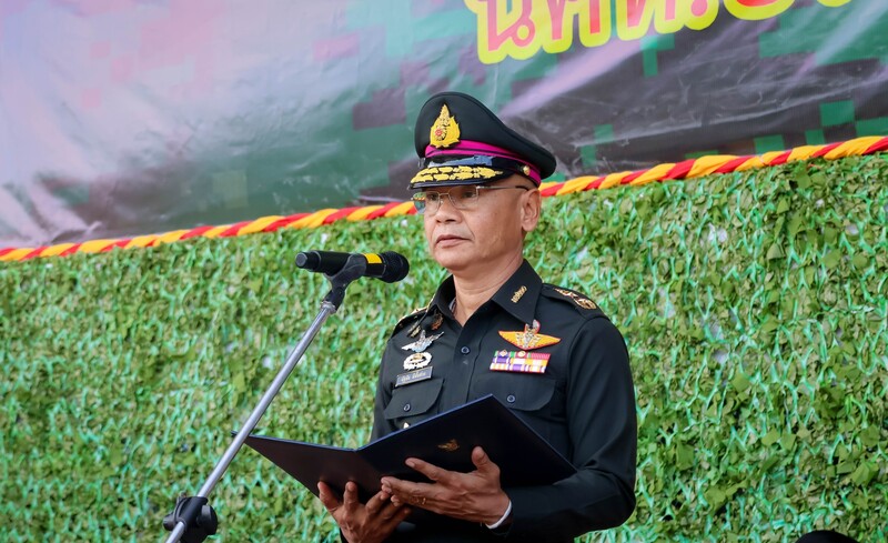 ม.นครพนม ร่วมพิธีกระทำสัตย์ปฏิญาณตนและพิธีสวนสนาม นศท. มทบ.210 ประจำปี 2567