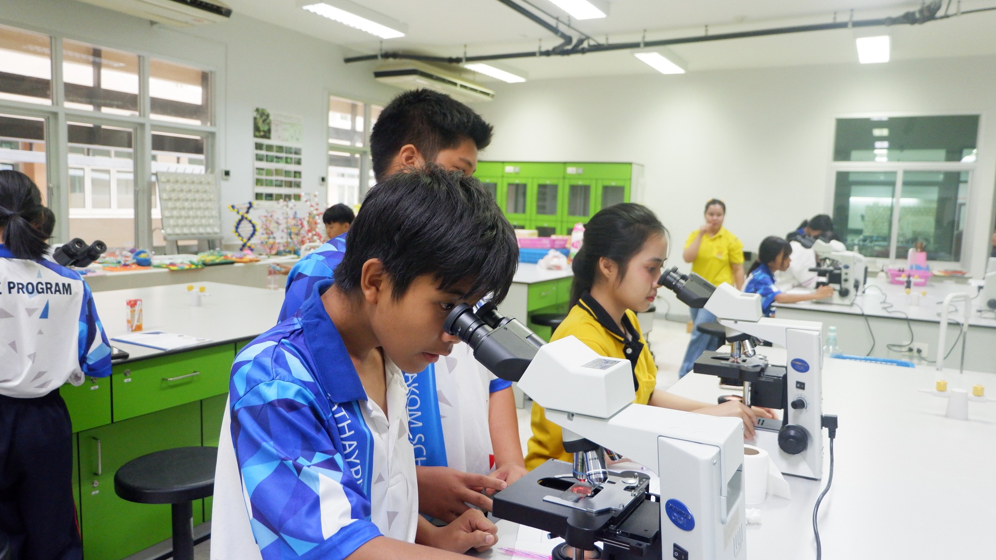 คณะวิทยาศาสตร์ จัดโครงการส่งเสริมพัฒนาศักยภาพผู้เรียนห้องเรียนพิเศษ SME โรงเรียนพะทายพิทยาคม