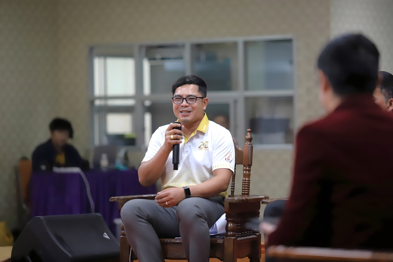 ม.นครพนม แถลงข่าวจัดงานวิ่งฉลอง 20 ปี NPU ขับเคลื่อนโดย Young Blood ทีมงานรุ่นใหม่ พร้อมเปิดเส้นทางวิ่งใหม่ใจกลางมหาวิทยาลัย