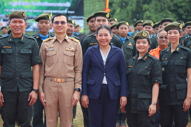 ม.นครพนม ร่วมพิธีสวนสนามปิดการฝึกภาคปกติ นศท. ประจำปี 2568