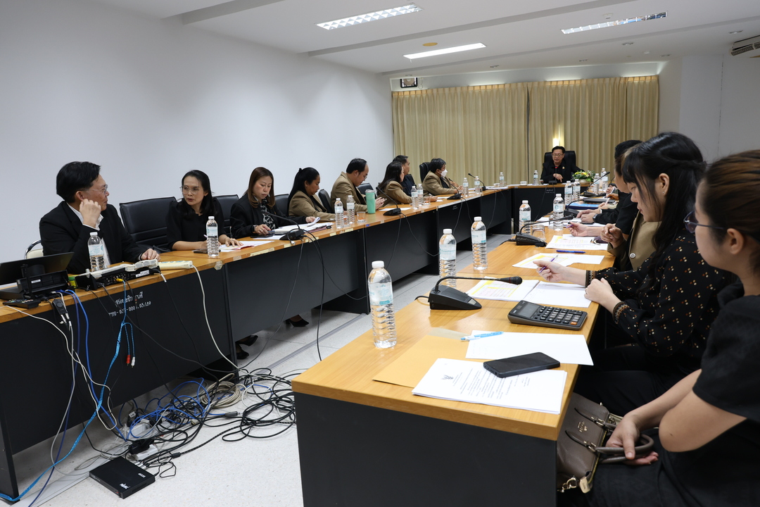 มหาวิทยาลัยนครพนมจัดประชุมหารือ การดำเนินงานและการบริหารจัดการหลักสูตรการศึกษา คณะครุศาสตร์ มหาวิทยาลัยนครพนม