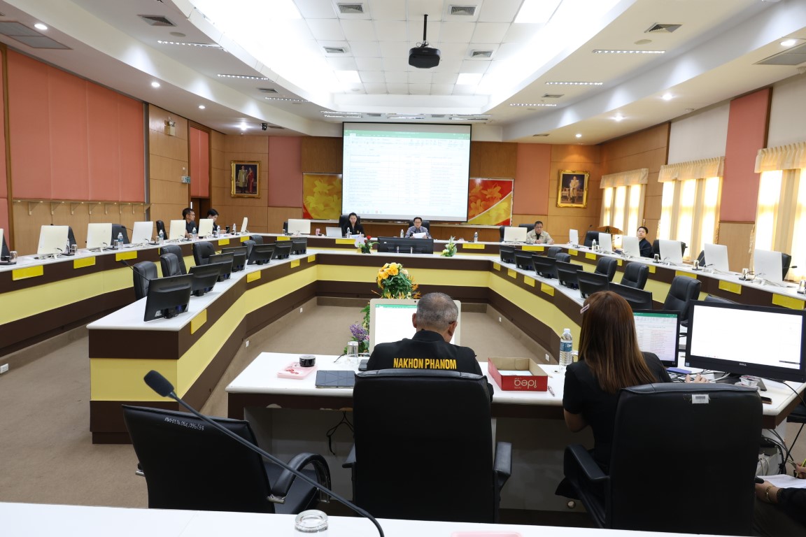 ม.นครพนม ประชุมคณะกรรมการเร่งรัดการเบิกจ่ายงบประมาณแผ่นดิน ครั้งที่ 2 ประจำปีงบประมาณ พ.ศ. 2569 (เงินเหลือจ่ายงบลงทุน)