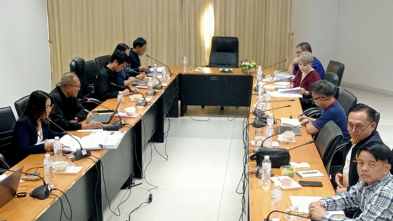 ประชุมคณะกรรมการกลั่นกรองงบประมาณ มหาวิทยาลัยนครพนม ครั้งที่ 1/2569