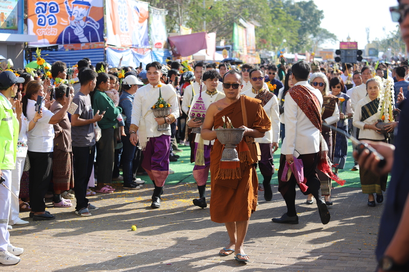 NPU Joins Phra Upakhut Procession to Open the 2026 Phra That Phanom Festival